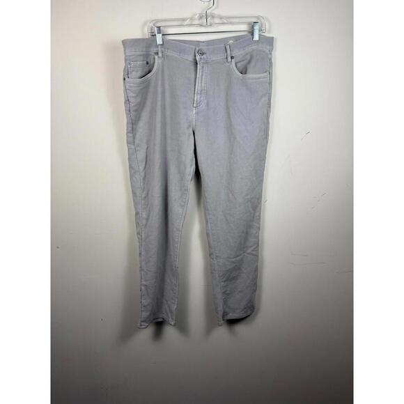 Faherty Stretch Terry 5 Pocket Pant Jean gray 38x29 - Picture 1 of 7